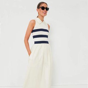 TUCKERNUCK Ivory Stripe Marina Dress - X-Large